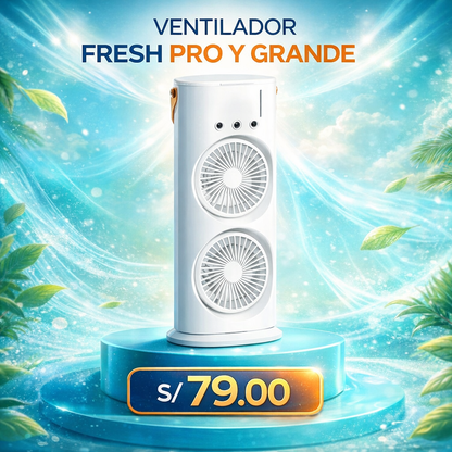 Ventilador Fresh Pro – La Solución Perfecta para el Calor