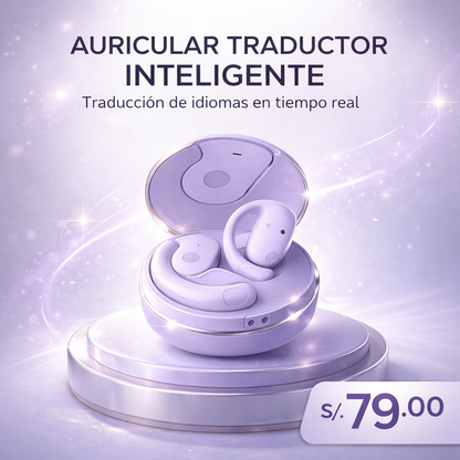 OWS 31 LilaVoice – Auricular Traductor en Tiempo Real 🗣️⚡