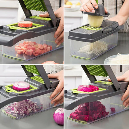 CORTADO DE VERDURAS MULTIFUNCIONAL 16 EN 1