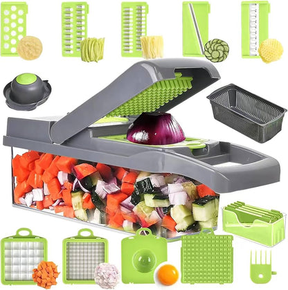 CORTADO DE VERDURAS MULTIFUNCIONAL 16 EN 1