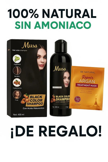 SHAMPOO CUBRE CANAS MUSA EN FRASCO (500ml)