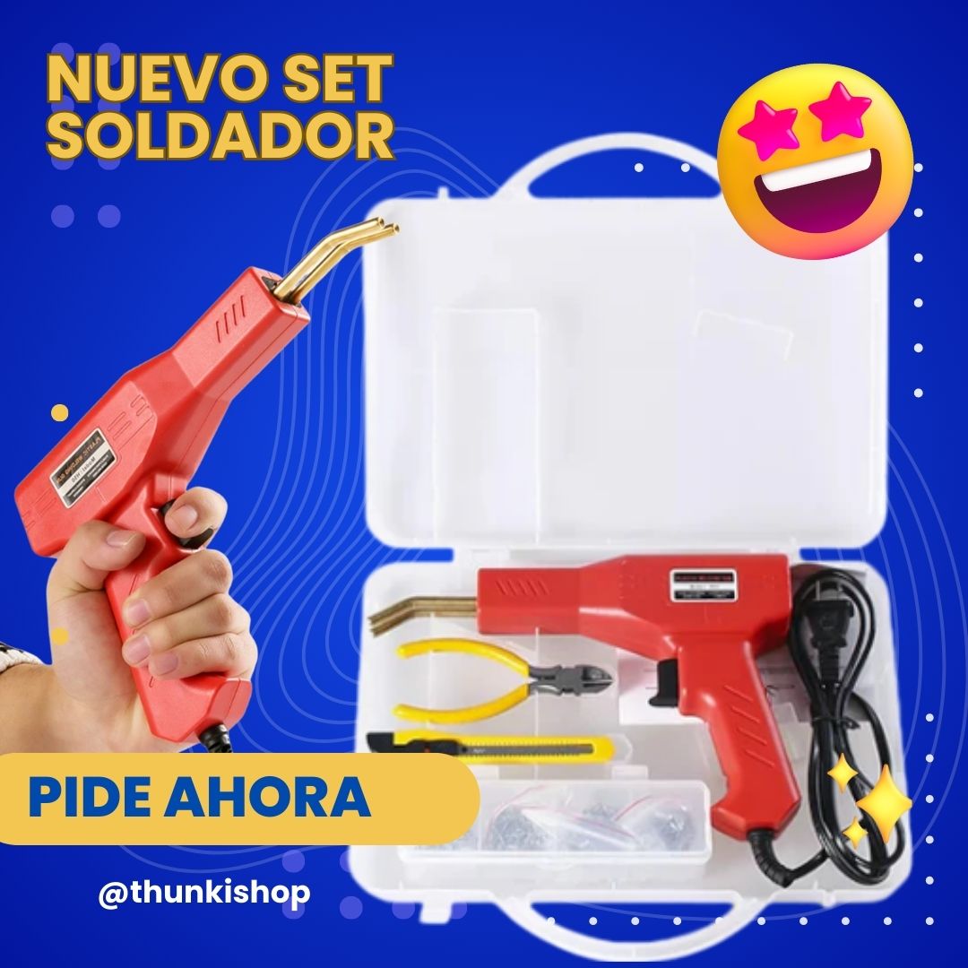 SET SOLDADOR DE PVC